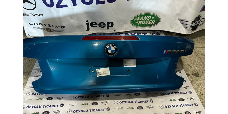 BMW F23 2 Cabrio Arka Bagaj Kapağı Mavi Hatasız