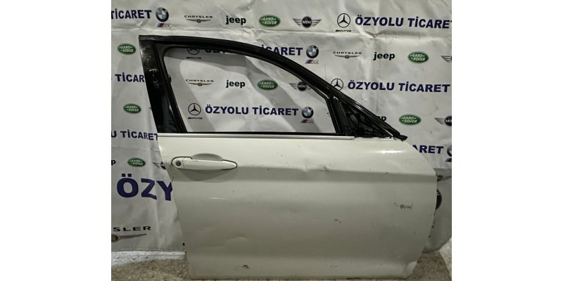BMW F20 1 Serisi Sağ Ön Kapı Beyaz 2012-2018