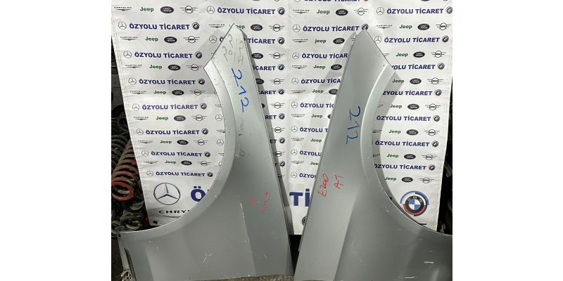 Mercedes W212 E Serisi Sağ Sol Ön Çamurluk Çıkma