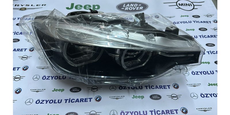 BMW F30 LCİ 3 Serisi 40.yıl Siyah zemin Sağ Led Far 7453482