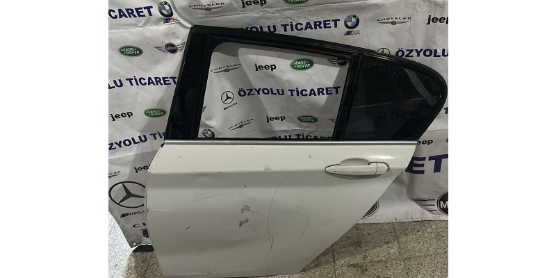 BMW F20 1 Serisi Sol Arka Kapı Beyaz 2012-2018