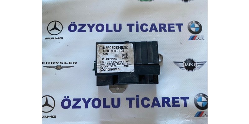 MERCEDES W176 A Serisi Yakıt Kontrol Modülü A0009000104