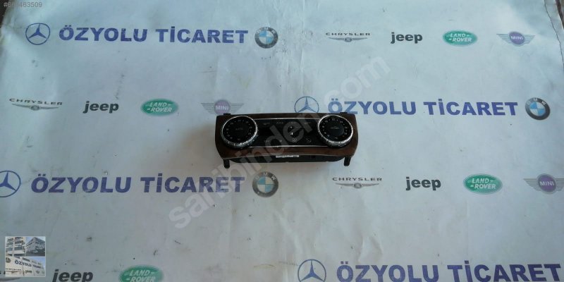 Mercedes w204 c serisi kalorifer kontrol paneli ve çerçevesi 0010966