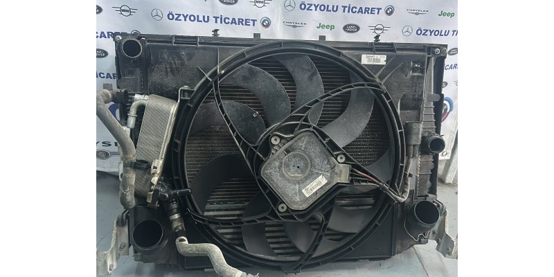 BMW F20 116i N13 Motor Radyatör Fan Takımı Set