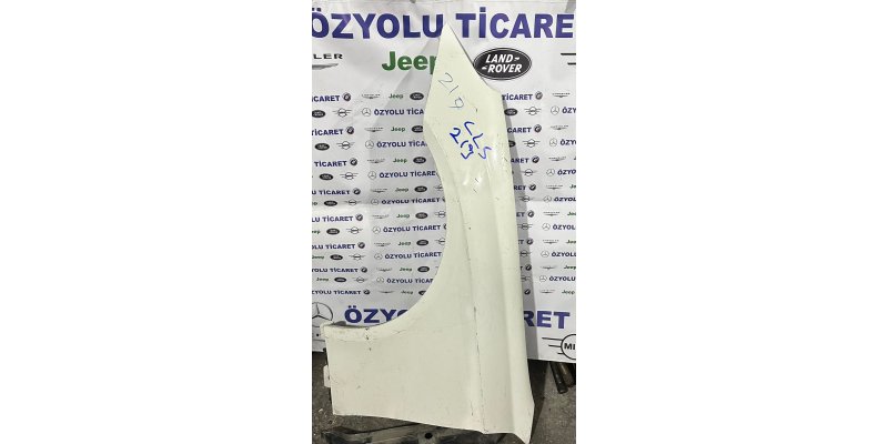 Mercedes W219 CLS Söl ön Çamurluk Beyaz Çıkma