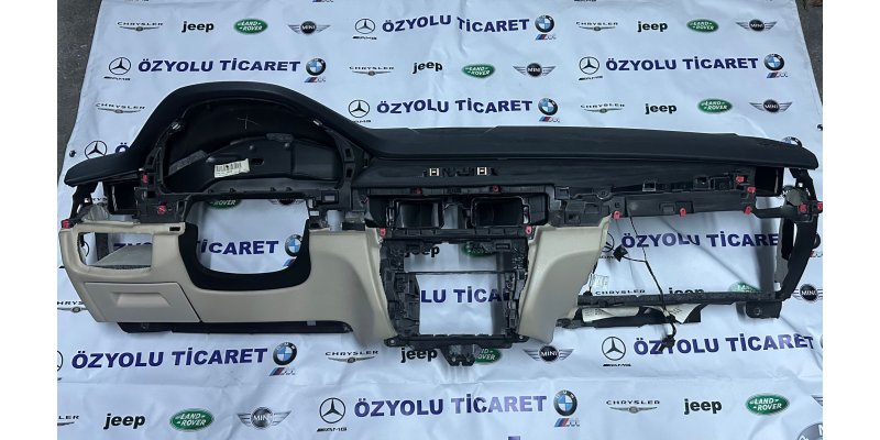 Bmw F15 X5 Çıkma Ön Göğüs Torpido Siyah Bej 5145 9298596