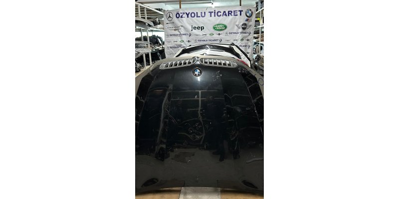 BMW E71 X6 Çıkma Siyah Motor Kaputu