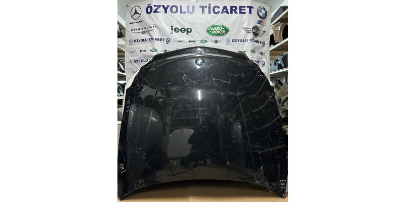 Bmw E87 Kaput Siyah Çıkma Orjinal
