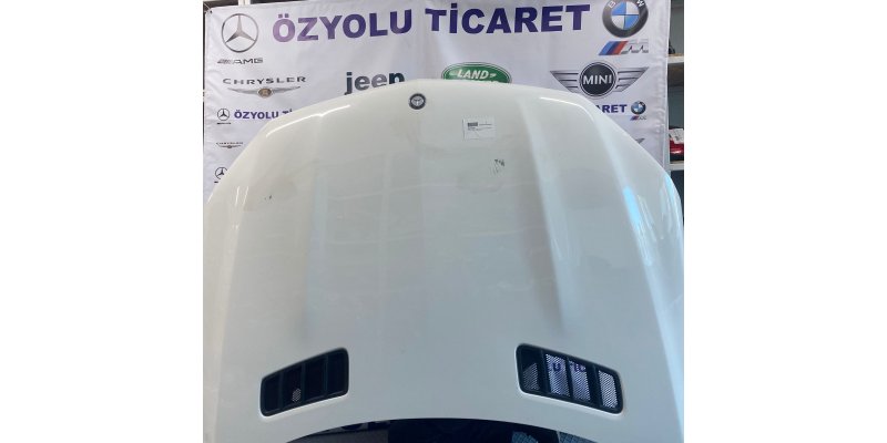 MERCEDES W166 GLS BEYAZ MOTOR KAPUTU