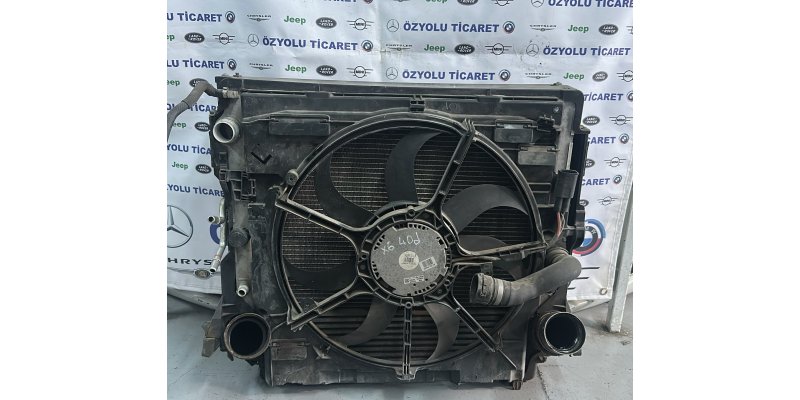 BMW E70 X5 3.0d 4.0d N57 Radyatör Fan Takımı Set