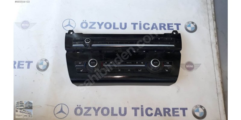 Bmw f10 5 serisi teyp ve klima kumanda paneli 9388325
